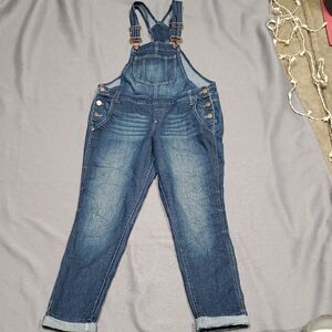 LEI Blue Denim Women's Overalls